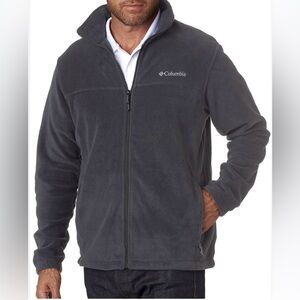 Like New Men’s Columbia Zip-Up Fleece Gray Jacket size M